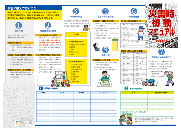 企業向け初動マニュアル-表